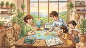 illustration préparatifs voyage